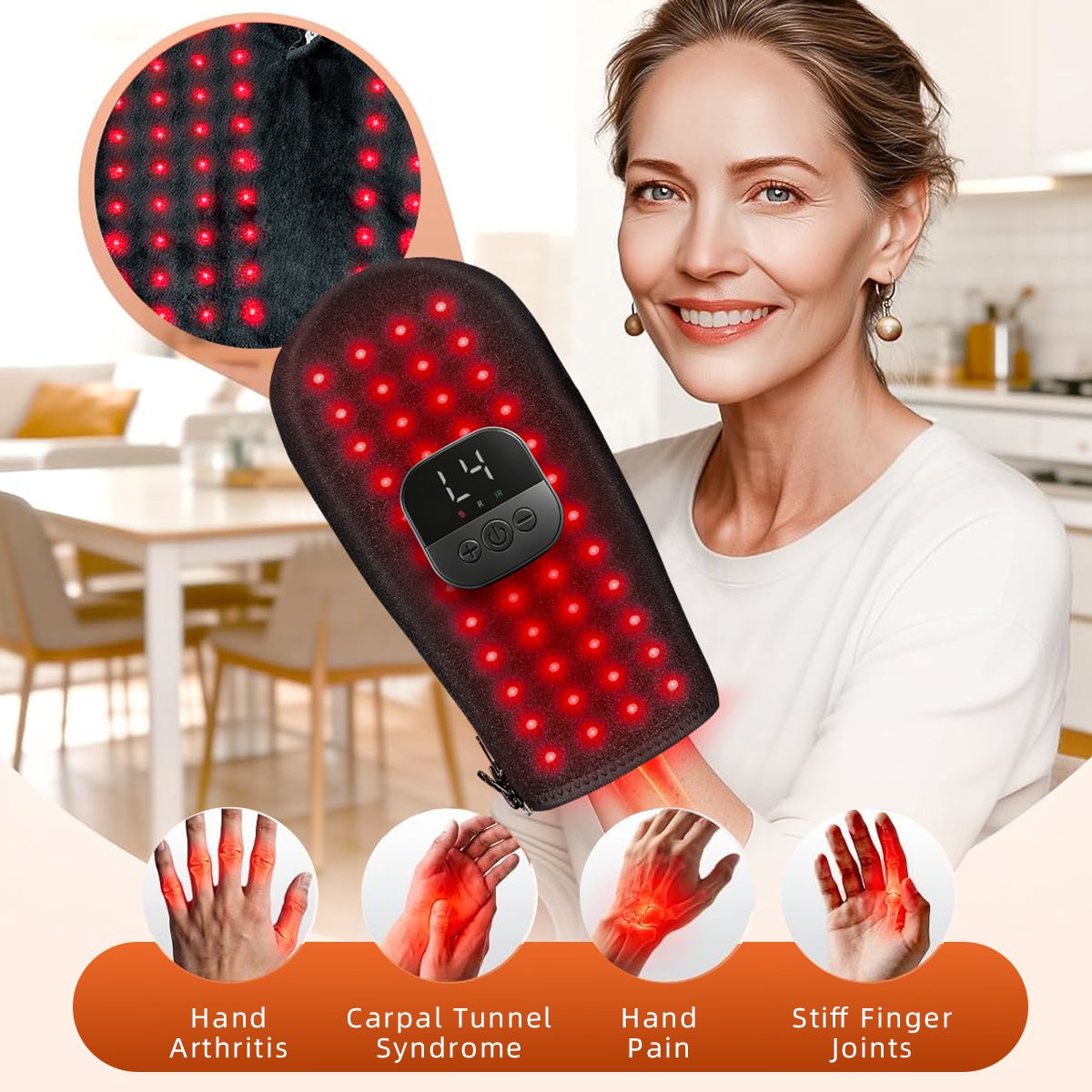 Luva de LED IHT-80 - Imagem 2